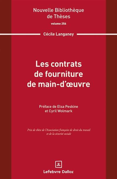 Les contrats de fourniture de main-d'oeuvre