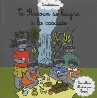 Ti Racoun. Ti Racoun se baigne à la cascade