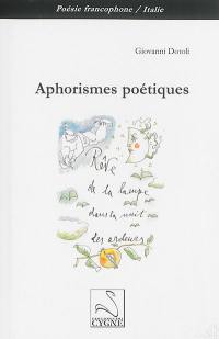 Aphorismes poétiques