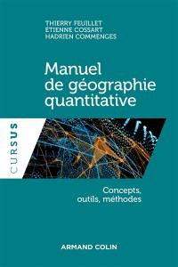Manuel de géographie quantitative : concepts, outils, méthodes