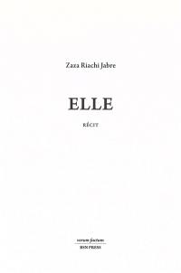 Elle : récit