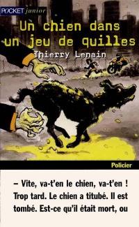 Un chien dans un jeu de quilles Un chien dans un jeu de quilles