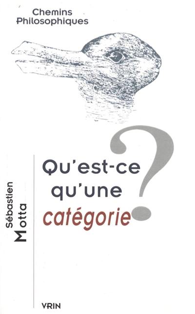 Qu'est-ce qu'une catégorie ?