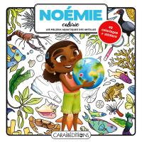Noémie colorie les milieux aquatiques des Antilles