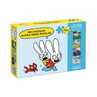 Mes puzzles supra méga rigolos : 4 puzzles évolutifs