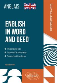 English in word and deed