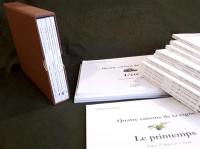 Quatre saisons de la vigne : coffret