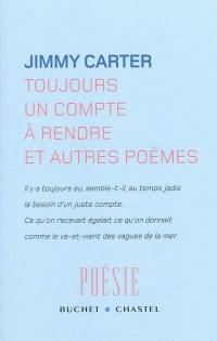 Toujours un compte à rendre : et autres poèmes