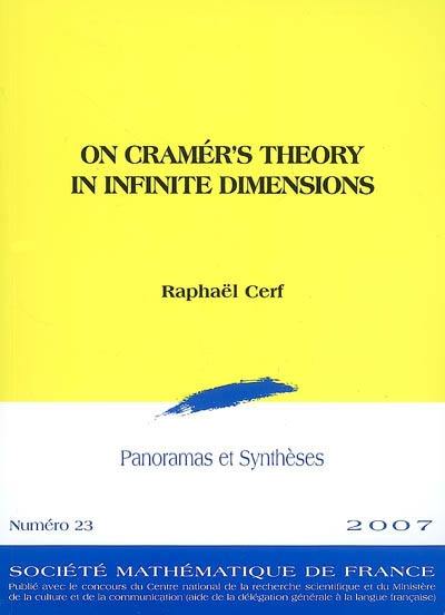 On Cramér's theory in infinite dimensions