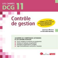 Contrôle de gestion : DCG 11