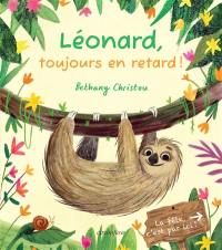 Léonard, toujours en retard !