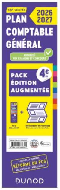 Plan comptable général 2026-2027 : pack édition augmentée