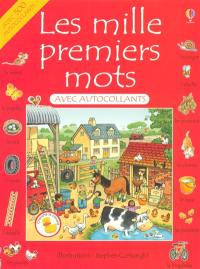 Les mille premiers mots : avec autocollants