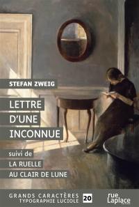 Lettre d'une inconnue. La ruelle au clair de lune