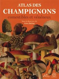 Atlas des champignons comestibles et vénéneux : 80 planches coloriées représentant 191 champignons communs en France : avec leur description, les moyens de reconnaître les bonnes et les mauvaises espèces et de nombreuses recettes culinaires