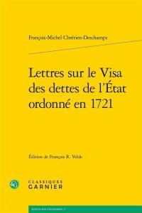 Lettres sur le Visa des dettes de l'Etat ordonné en 1721