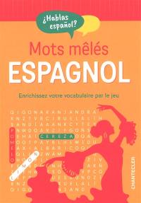 Mots mêlés : espagnol : enrichissez votre vocabulaire par le jeu
