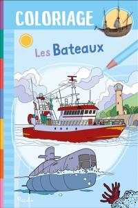 Les bateaux : coloriage