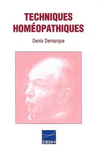 Techniques homéopatiques