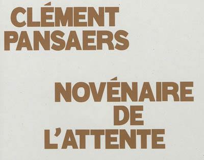 Novénaire de l'attente Novénaire de l'attente