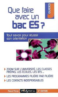Que faire avec un bac ES ?