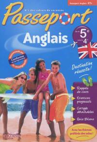Passeport anglais, de la 5e vers la 4e