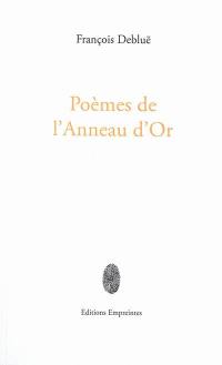 Poèmes de l'anneau d'or