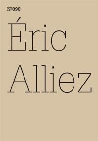 Documenta 13 Vol 90 Eric Alliez : Diagramm 3000 [Worte]