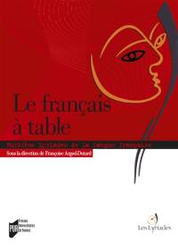 Le français à table : huitième rencontres de Liré