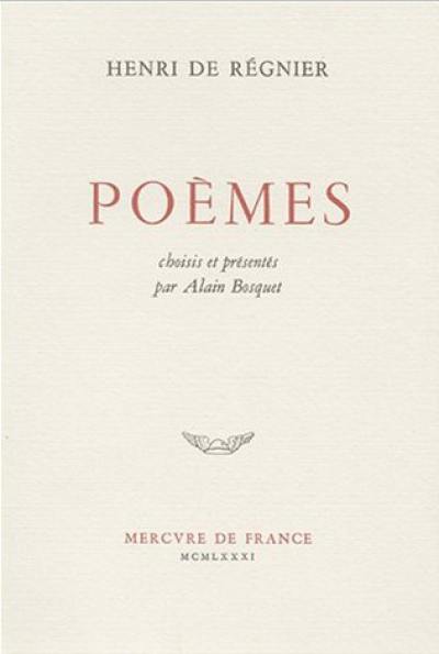 Poèmes Poèmes