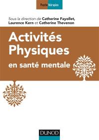 Activités physiques en santé mentale Activités physiques en santé mentale