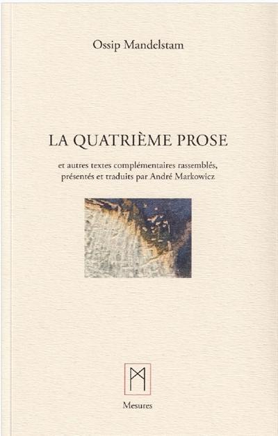 La Quatrième prose La Quatrième prose