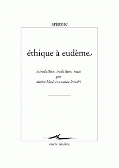 Ethique à Eudème