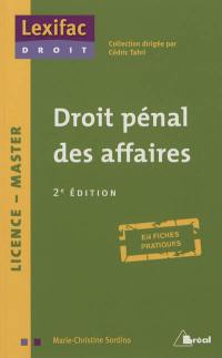 Droit pénal des affaires