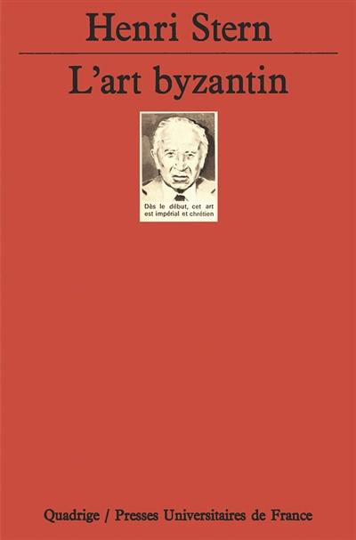 L'Art byzantin