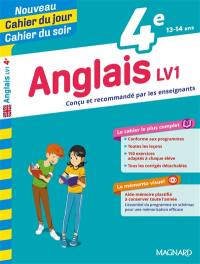 Anglais LV1, 4e, 13-14 ans