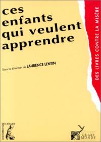 Ces enfants qui veulent apprendre : l'accès au langage chez les enfants vivant dans la grande pauvreté