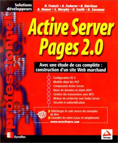 Active Server Pages 2.0 Active Server Pages 2.0