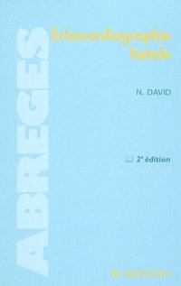 Echocardiographie foetale