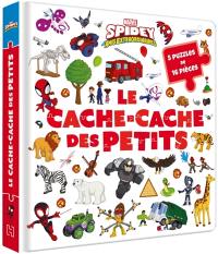 Spidey et ses amis extraordinaires : mon grand livre puzzle 16 pièces