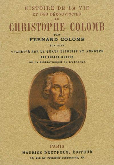 Histoire de la vie et des découvertes de Christophe Colomb