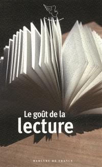 Le goût de la lecture