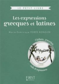Les expressions grecques et latines : citations, proverbes... mots et expressions