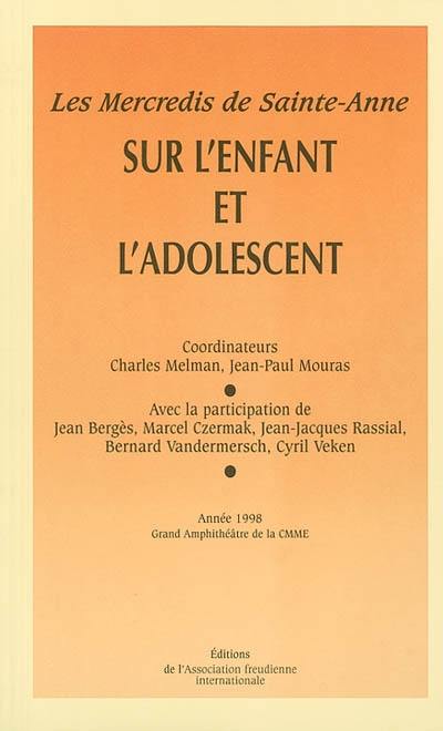 Les mercredis de Sainte-Anne sur l'enfant et l'adolescent