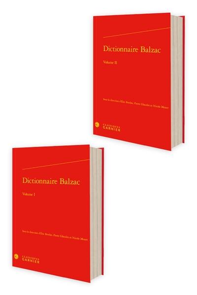 Dictionnaire Balzac Dictionnaire Balzac