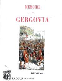 Mémoire sur Gergovia