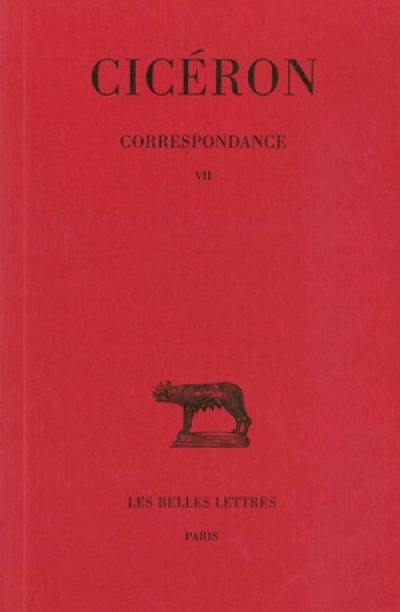 Correspondance. Vol. 7