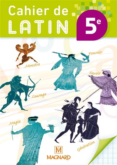 Cahier de latin 5e