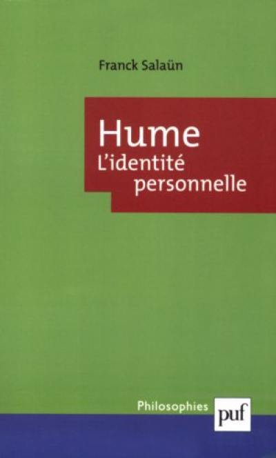 Hume : l'identité personnelle