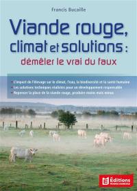 Viande rouge, climat et solutions : démêler le vrai du faux